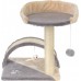 Funfit Scratching post, cat lair with an observation platform 2 levels