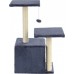 Funfit Scratching post, cat lair with a shed 4 levels
