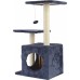 Funfit Scratching post, cat lair with a shed 4 levels