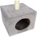 Funfit Scratching post, cat lair with a booth, 3 levels