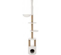 TRIXIE Cat scratching post Aurelio, 220-250 cm, white-brown