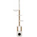 TRIXIE Cat scratching post Aurelio, 220-250 cm, white-brown