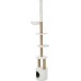 TRIXIE Cat scratching post Aurelio, 220-250 cm, white-brown