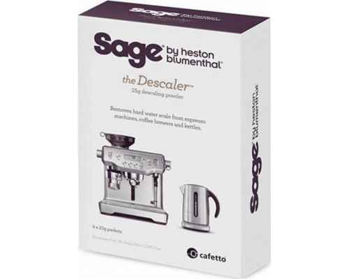 Sage Descaler for coffee machines BES007 4x25g