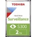 Toshiba S300 Surveillance 2 TB 3.5'' SATA III (6 Gb/s) (HDWT720UZSVA)
