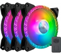 Cooler Master MF120 Prismatic 3-pack + Hub (MFY-B2DN-203PA-R1)