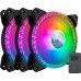 Cooler Master MF120 Prismatic 3-pack + Hub (MFY-B2DN-203PA-R1)