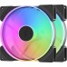 Fractal Design Prisma AL-18 PWM 2-pack (FD-FAN-PRI-AL18-PWM-2P)