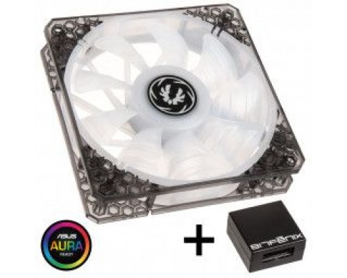 BitFenix Zestaw wentylator Spectre Pro RGB z kontrolerem RGB - 120 mm (BFF-SRGB-12025C-RP)