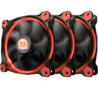 Thermaltake Riing 12 LED, 120mm, 3 sztuki, czerwony (CL-F055-PL12RE-A)