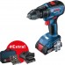 Bosch GSR 18V-50 PROFESSIONAL 18 V 2 x 2 Ah battery