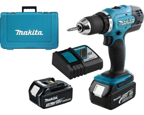 Makita DDF453RFE 18 V 2 x 3 Ah