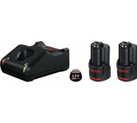 Bosch basis starter Set 2x2.0Ah + GAL 12V-40 (1600A019R8)