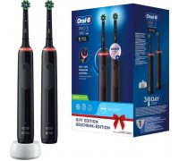 Brush Oral-B Pro 3 3900 Duo 2 pcs. Black