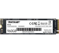 SSD Patriot P310 960GB M.2 2280 PCI-E x4 Gen3 NVMe (P310P960GM28)