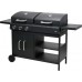 Lund 8.6 kW gas-charcoal grill