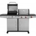 Yato Gas-coal grill, stainless steel 8.2 kW