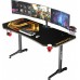 Gaming desk Ultradesk Frag Golden 160 cmx75 cm