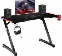 Gaming desk Huzaro Hero 2.5 RGB Black 120 cmx60 cm