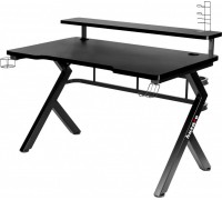 Gaming desk Huzaro Hero 5.0 Black 120 cmx60 cm