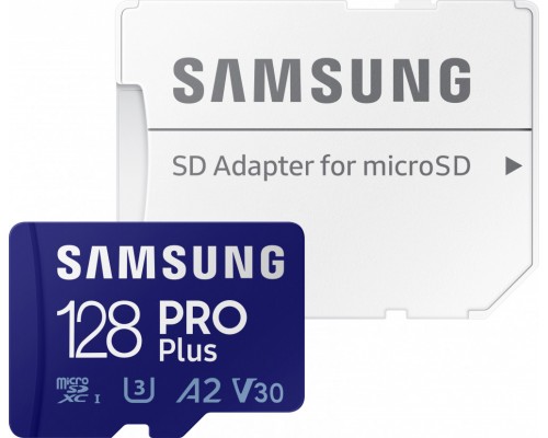 Samsung PRO Plus 2021 MicroSDXC 128 GB Class 10 UHS-I/U3 A2 V30 (MB-MD128KA/EU)