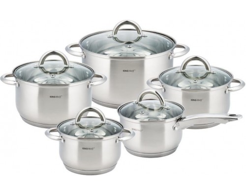 KingHoff Set of pots 10 elements (KH-4449)