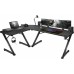 Gaming desk Huzaro Hero 7.0 Black 154 cmx117 cm