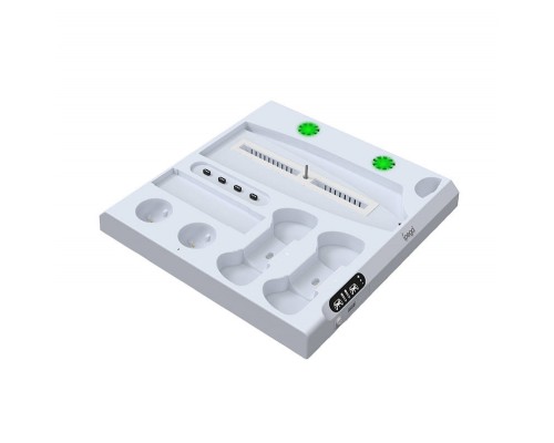 iPega PG-P5028A Multifunctional Cooling Stand for PS5 and accessories (white)
