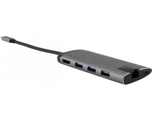 Verbatim USB-C Multiport Hub/Replicator (49142)