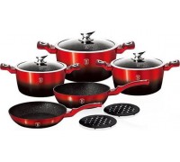 Berlinger Haus Metallic Red&Black (BH-1631)