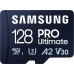 Samsung Pro Ultimate MicroSDXC 128 GB Class 10 UHS-I/U3 A2 V30 (MB-MY128SA/WW)