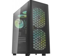 Darkflash DK360 + 4 fans (Black)