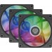 Genesis Oxal 120 ARGB Black 3-pack (NGF-2265)