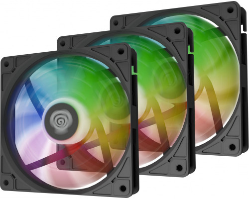 Genesis Oxal 120 ARGB Black 3-pack (NGF-2265)