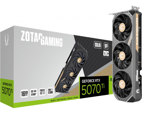 Zotac Gaming GeForce RTX 5070 Ti Solid SFF OC 16GB GDDR7 DLSS4 (ZT-B50710J3-10P)