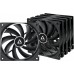 Arctic F12 PWM 5-pack Black (ACFAN00145A)