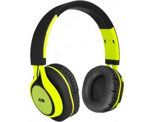ART BT headphones with lime microphone (ZISL OI-E1G)