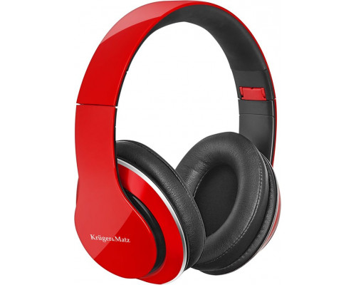 Kruger & Matz Street 2 Power Bass Red Headphones (KM0639)