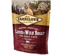 CARNILOVE 2kg CAT STERILISED LAMB WILD
