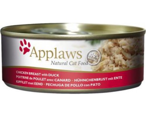 APPLAWS CAT can 5x156g DUCK CHICKEN