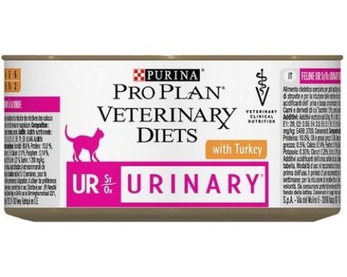 Purina PPVD FELINE UR URINARY CAT TURKEY MUSIC 5x195G