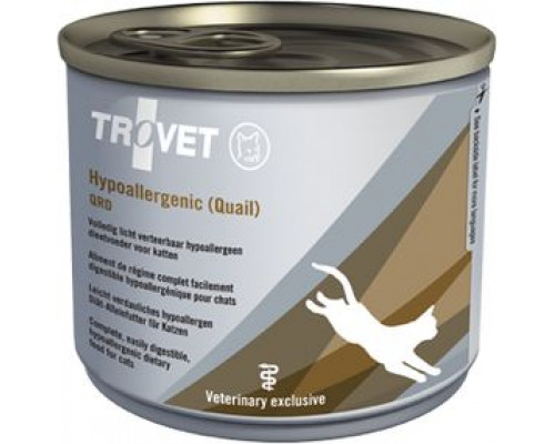 TROVET CAT 5x200g QUAIL CAN, quail
