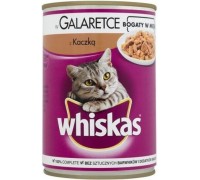 Whiskas can with duck in jelly 5x400g