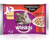 Whiskas Traditional flavors cream soup 1+ years (4x85g)x2
