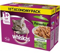 Whiskas Wet cat food, jelly, fish and traditional flavors - 12x85g
