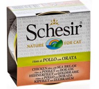 Agras Delic SCHESIR CAT 5x70g can DORADA CHICKEN
