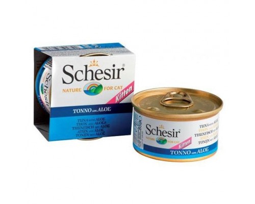 Agras Delic SCHESIR CAT 5x85g can. KITTEN TUNA + ALOES