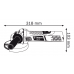 Bosch  GWS 7-125 720W 125mm system RSP (0601388108)