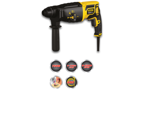 Stanley  SDS-PLUS 750W (FME500K)