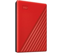 Western Digital My Passport 2TB USB 3.0 external hard drive red